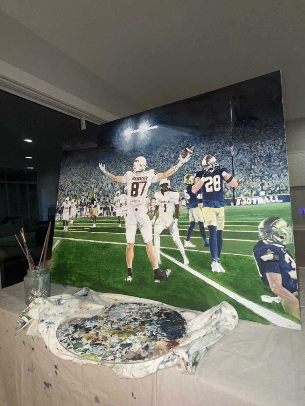 No. 87, South Bend — oil on canvas