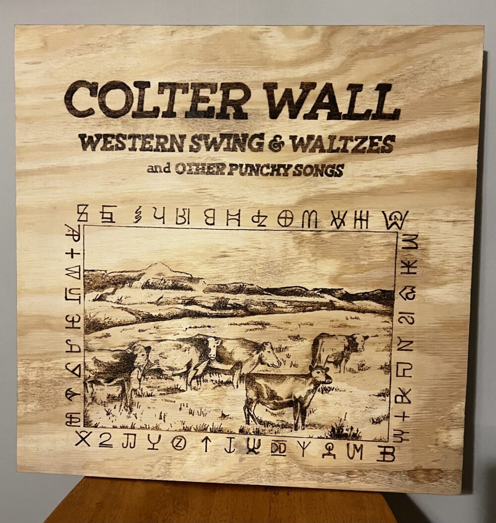 Western Swing & Waltzes — wood burning